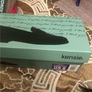 Kensie women Black Slip-On Loafers